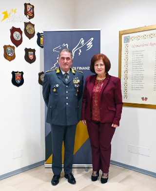 Ancona – Visita del presidente del Tar al comando regionale della Guardia di Finanza